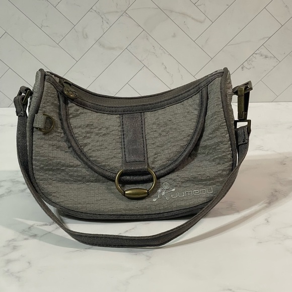 Jumeau | Oona Grey Stone Clutch | Unique | Vintage - Picture 1 of 7
